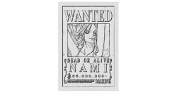 WANTED ONE PIECE nami
