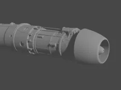 WW2 jet engine jumo ju 004