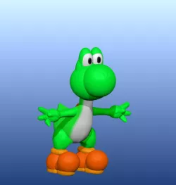 Yoshi Cute Dinosaur - Mario Bros