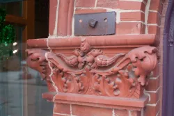19th Century Terra-Cotta Capital