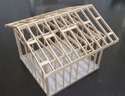 3D Framed small house