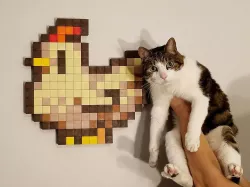 3D Penny-Powered Pixel Art Blocks - Video Game Art