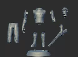 3D printable Morgan Yu Prey