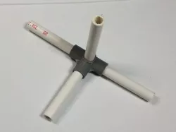 4-Way Tee & 5-Way Tee, 1/2 Inch PVC Pipe Fitting Series #HalfInchPVCFittings UPDATE 2015-07-03