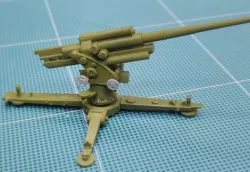 88 FLAKK 36 anti-aircraft and anti-tank gun from the WWII in H0 - 1:87 scale