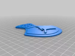 Air Jordan 4 Heel Tab (Jumpman)