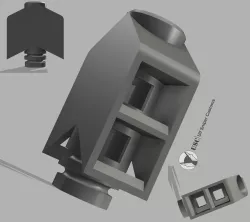 Airsoft Barret Muzzle