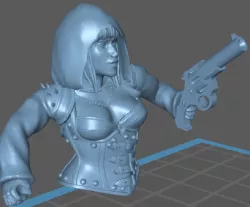 Angry sister off-duty