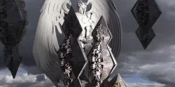Anubis Gods City Floating Pyramids Kitbash 2