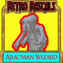Arachnian Wizard - Hooded