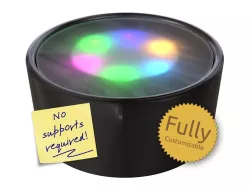 Arduino Nano NeoPixel Ring Base
