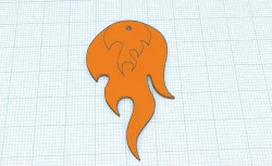 Aritos fuego (keychain)