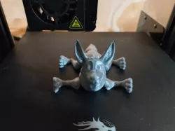 ARTICULATED TOY DOG (PRINT-IN-PLACE)