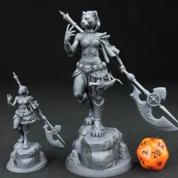 Auria tabaxi female 75mm and 32mm pre-supported