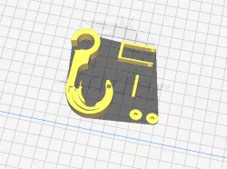 Bag cart hook