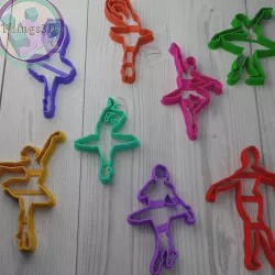 Ballet (set) cookie cutter