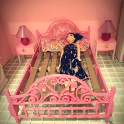 BARBIE DOLLHOUSE BED