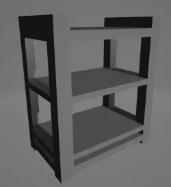 Bookshelf Version 1 (NONTEXTURED)