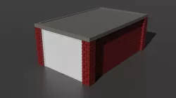 Brick Garages - Suitable for Marvel Crisis Protocol, Zombies and Modern Gaming
