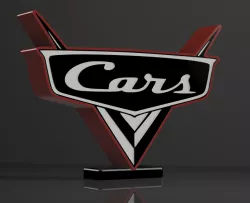 Cars Logo Lamp
