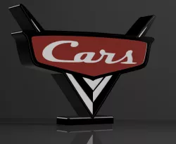 Cars V2 Logo Lamp