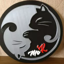 Cat yang Wall Art