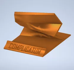 Cell phone holder folding optics