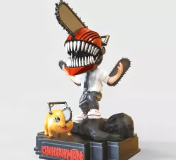 Chainsaw Man Chibi Version - チェンソーマン- 链锯人- FANART FIGURINE