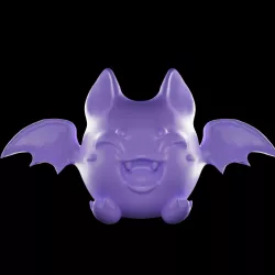 Chibi bat figure (Hallowen).