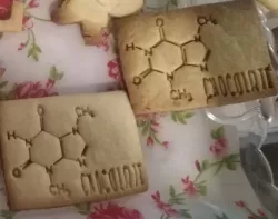 Chocolate Molecule COOKIE CUT ( Cookie Cutter ) Chemistry Chemical