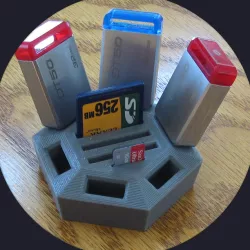 Compact USB SD Holder