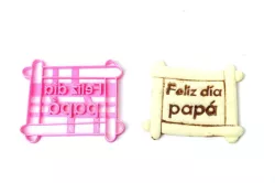 cookie cutters father's day cookies frame