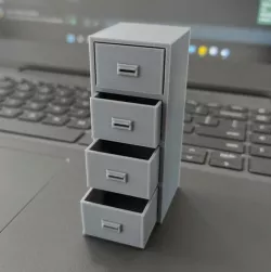 CUSTOM FILE CABINET for 3.75 & 6 Inch STAR WARS GI JOE FIGURES DIORAMA