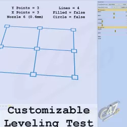 Customizable Leveling Test