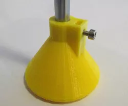 Customizable Optics Base with magnet and bolt