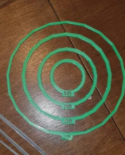 D&D 5e - Area of effect stencils (AOE markers)
