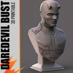 Daredevil Bust - Fan Art