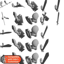 Dark Templar Weapons Remixed FOR UDO'S CUSTOMIZER