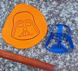 darth vader cookie cutter - cookie cutter stl