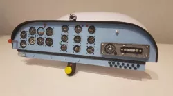 dashboard cap 10, hood, helicopter, engine hood, jet, rc plane, aircraft, model aircraft