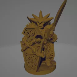 Death Knight With Sabre