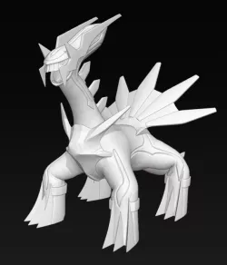 DIALGA- FAN ART - POKEMON FIGURINE - 3D PRINT MODEL