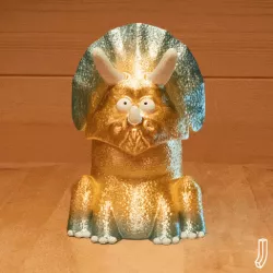 Dinosaur desk pot