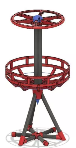 Disc golf basket