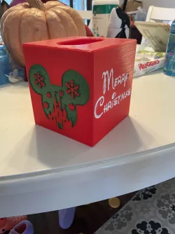Disney Christmas Tissue Box