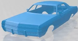 Dodge Monaco Sedan 1972 Printable Body Car