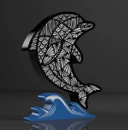 dolphin lamp