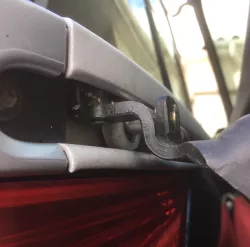 Door roller for Peugeot 1007