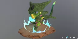 DRAGON BALL Z CELL CHIBI