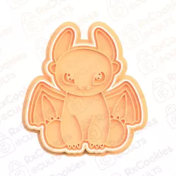 Dragon cookie cutter